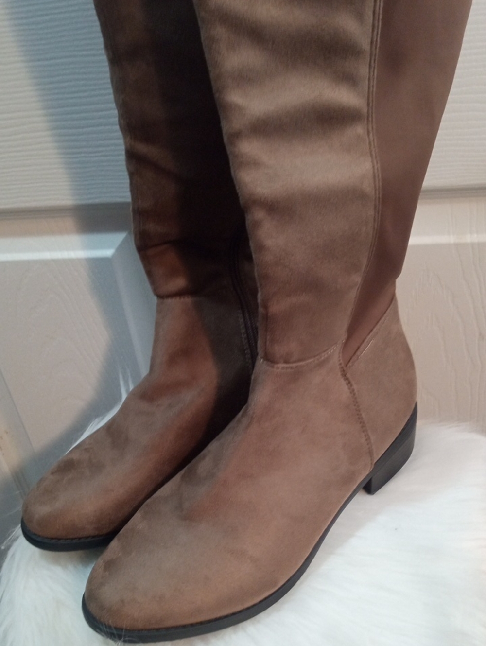 FASHION NOVA OVER THE KNEE BOOTS - Picture 7 of 11